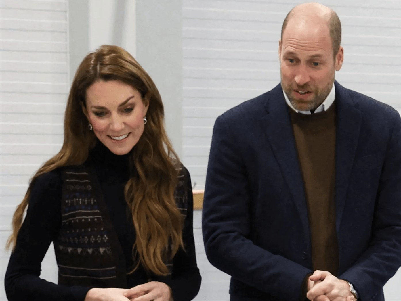 格子大衣优雅大气不愧是英国最美王妃开元棋牌试玩凯特冬季穿搭满